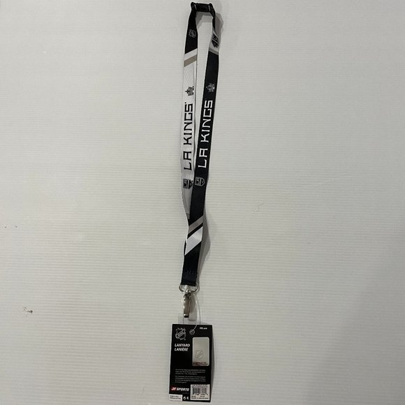 🏒3/$15🏒 LA Kings JF Sports NHL Breakaway Lanyard 17" - NEW - Picture 1 of 5